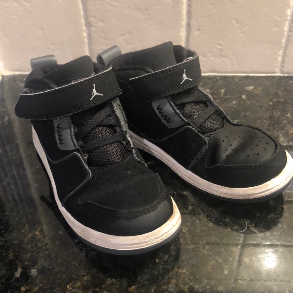Donating Soon! Nike Air Jordan Toddler High Tops